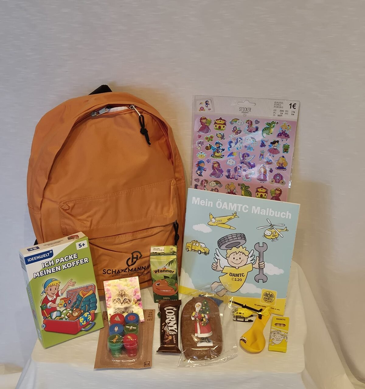 Altersgerecht gefülltes Nikolaussäckle für Kinder von 4 bis 7 Jahren